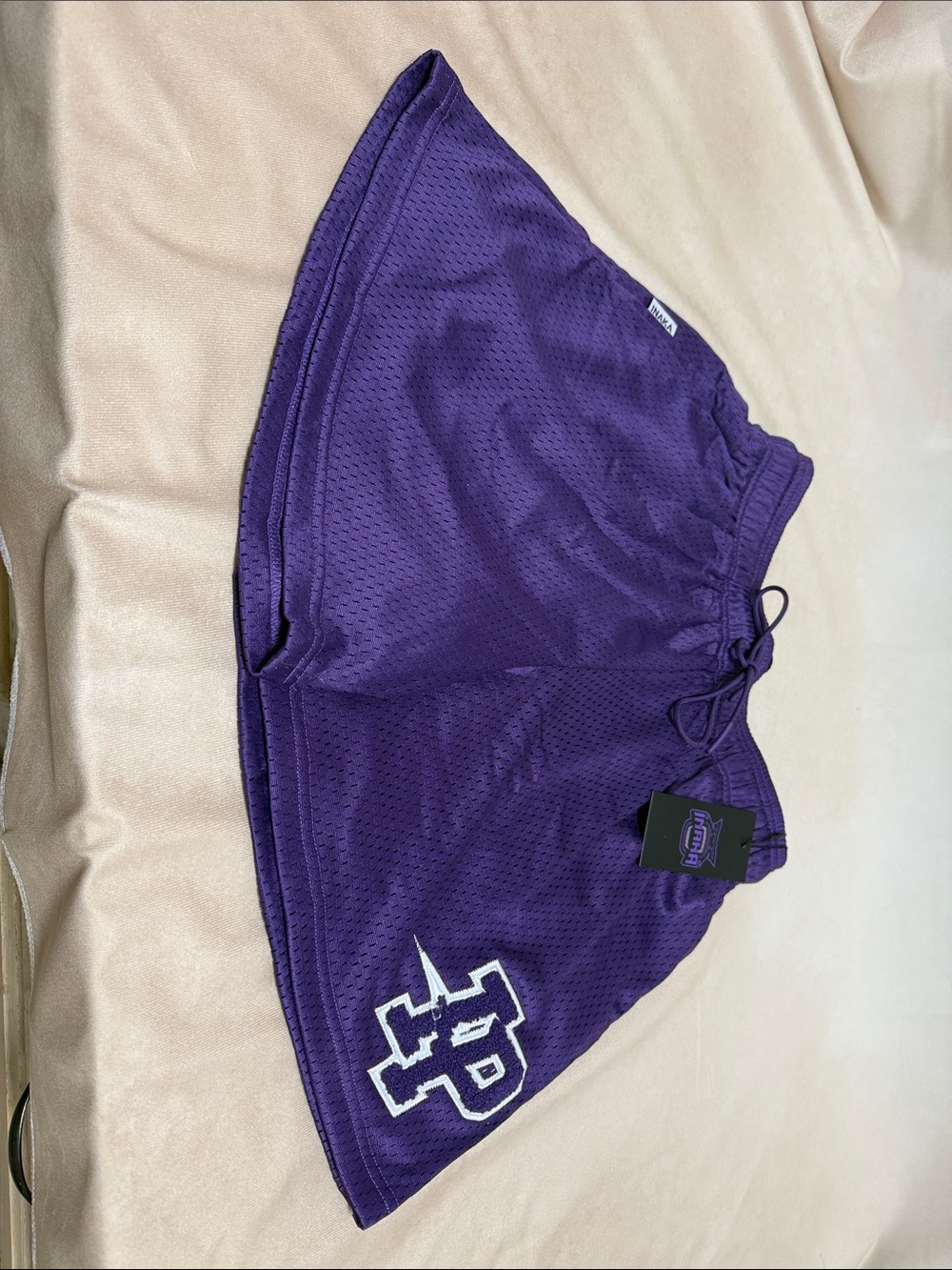NWT- Inaka Power Classic Mesh Shorts Size Medium (Purple) Dropped July 18th 2022